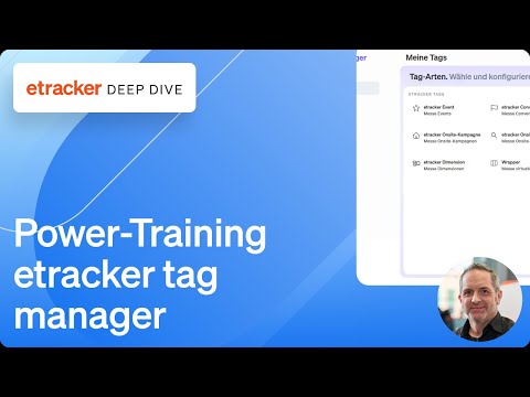 Power-Training etracker tag manager