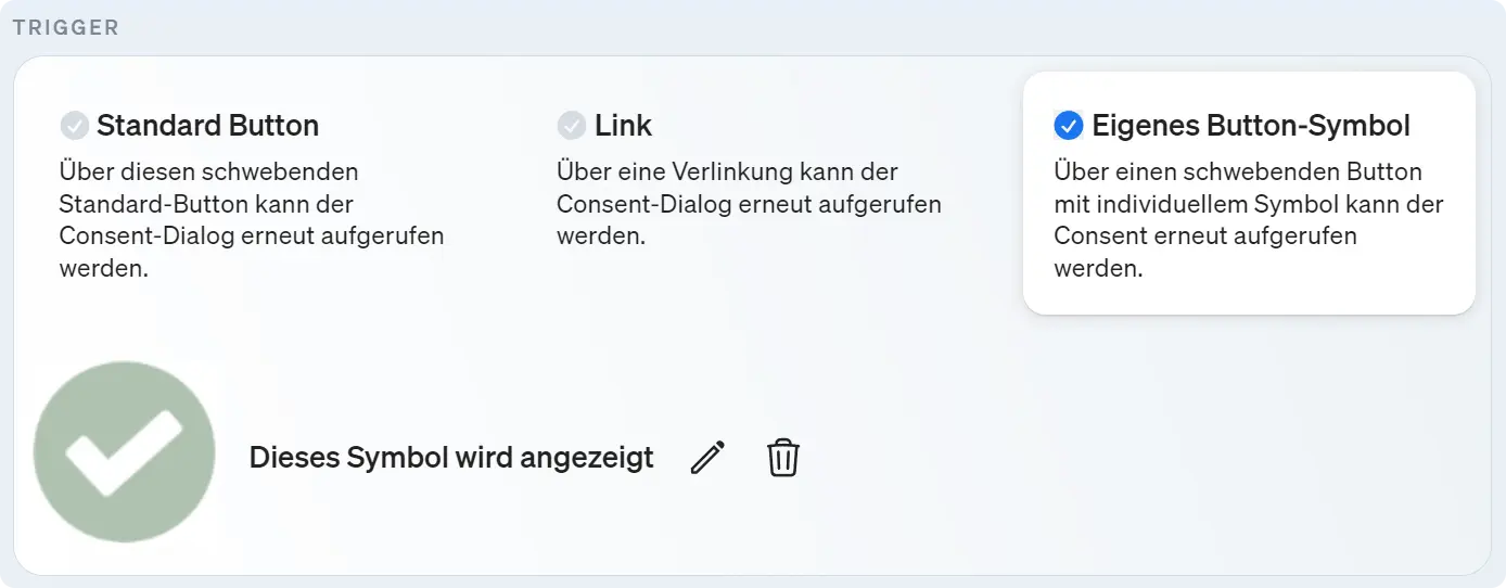 So richtest du den Consent Widerruf für die Einwilligung im etracker consent manager ein